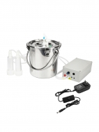 Доильный аппарат для коз NovaMilk с пульсатором и доильным ведром из нержавеющей стали 5 л